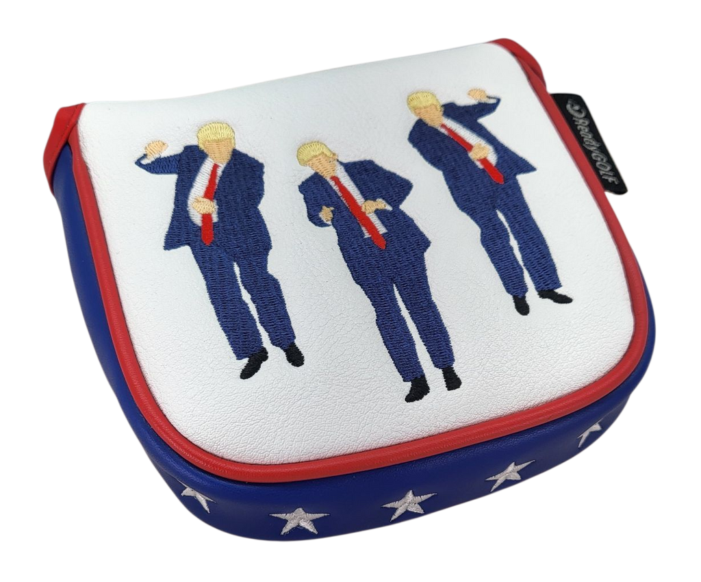 Ai-ONE Square 2 Square Max Center-Shafted Putter Cover by ReadyGOLF - Trump Birdie Dance