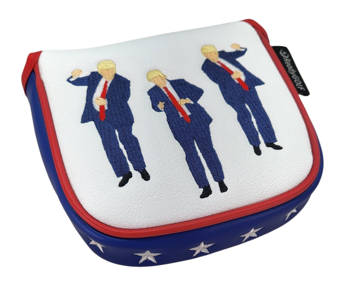 Ai-ONE Square 2 Square Max Center-Shafted Putter Cover by ReadyGOLF - Trump Birdie Dance
