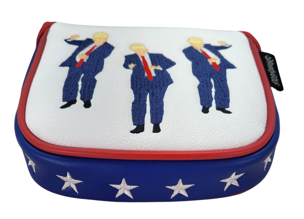 Ai-ONE Square 2 Square Max Center-Shafted Putter Cover by ReadyGOLF - Trump Birdie Dance