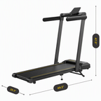 Toputure TP5 Foldable Treadmill with 12% Incline