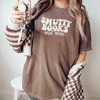 Smutty Books And Wine Heavyweight Comfort Colors Shirt