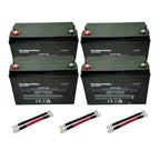 100 Amp-Hour 100ah 12V 12 Volt AGM Deep Cycle Sealed Lead Acid Battery