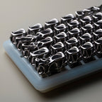 XVX Venom Themed Liquid Metallic Electroplating ABS+PC Keycap Set