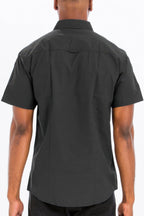 Two Chest Pocket Short Sleeve Shirt