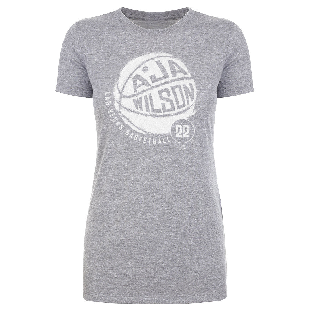 A'ja Wilson Las Vegas Basketball WHT