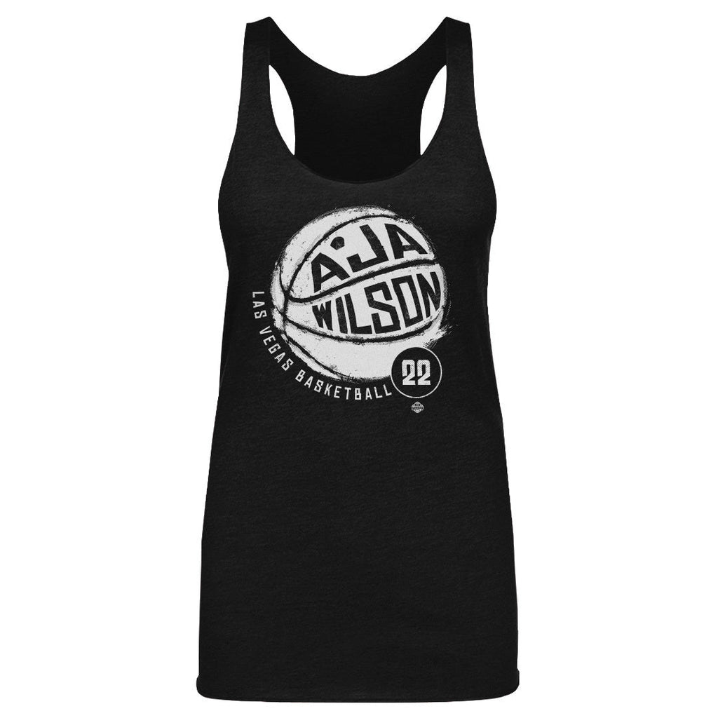 A'ja Wilson Las Vegas Basketball WHT