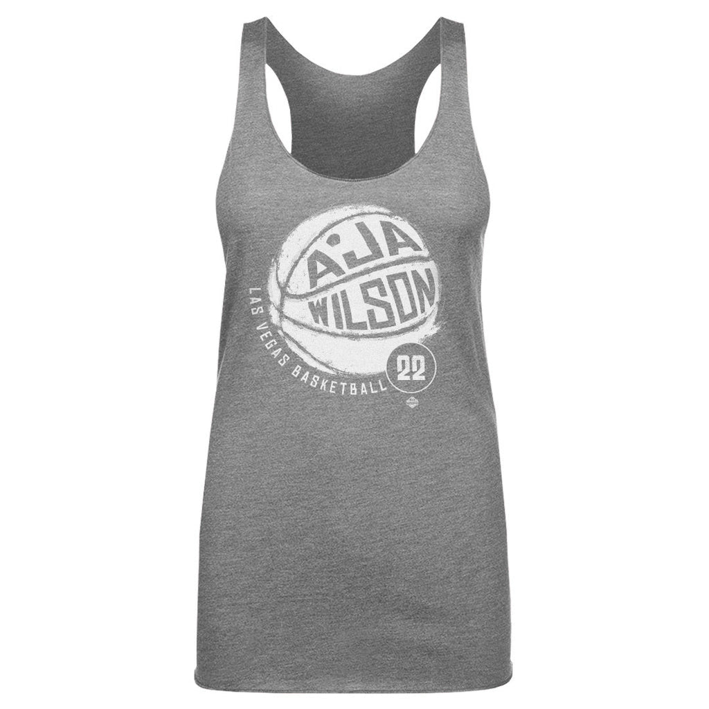 A'ja Wilson Las Vegas Basketball WHT