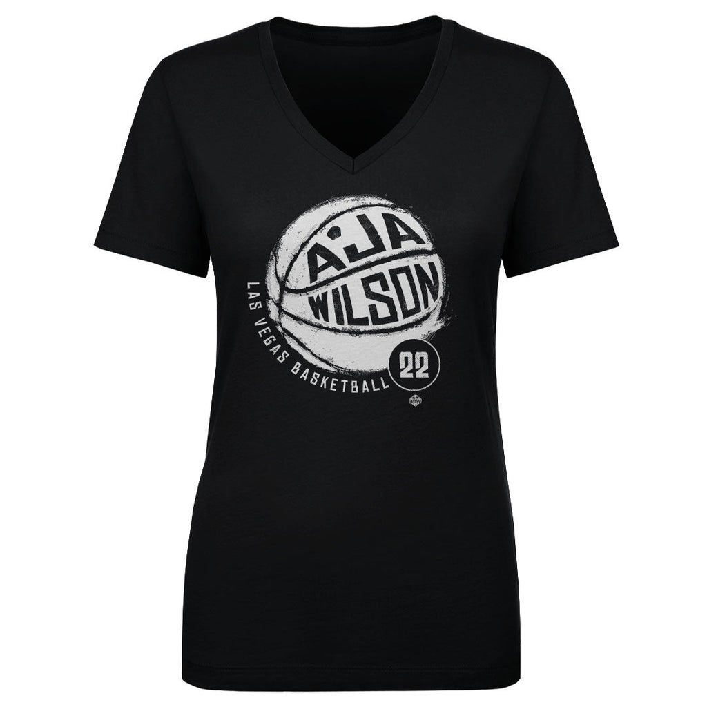 A'ja Wilson Las Vegas Basketball WHT