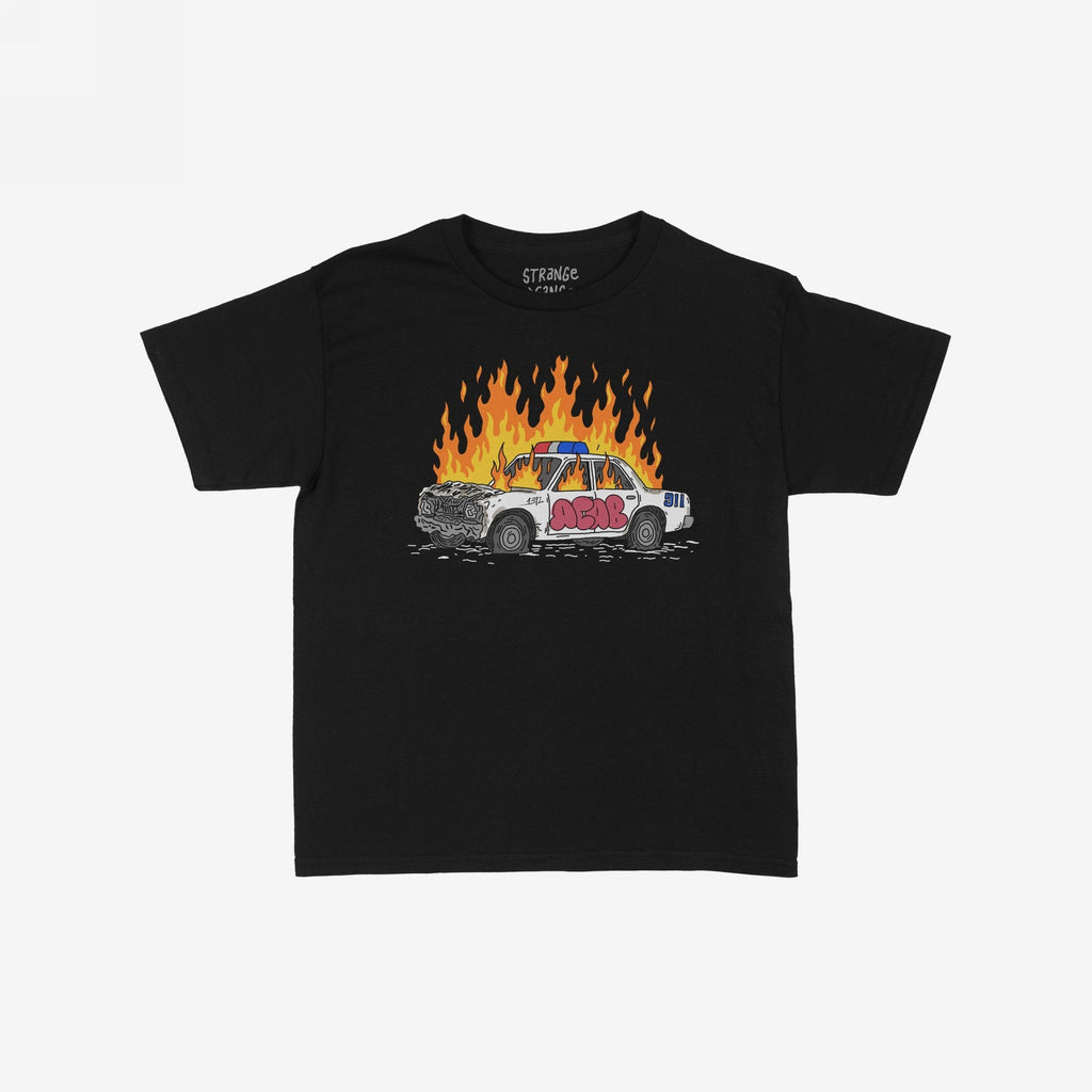 ACAB Police Car Women's Baby Tee