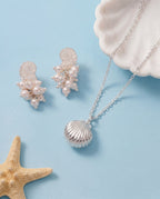 Salt + Sea 'Seashells Are Love Letters In The Sand' Seashell Locket Pendant