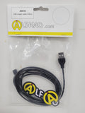 Alfano 6 & 7 USB Charging Cable - 200cm Power Lead - All Kart Classes