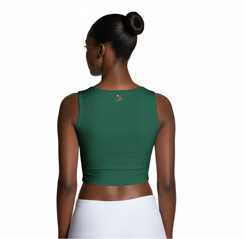 Africa Lit Crop Top
