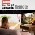 Anderic Substitute for Roku RC-GZ1 Streaming Stick Remote Control with Voice 3226001306 [RCGZ1]