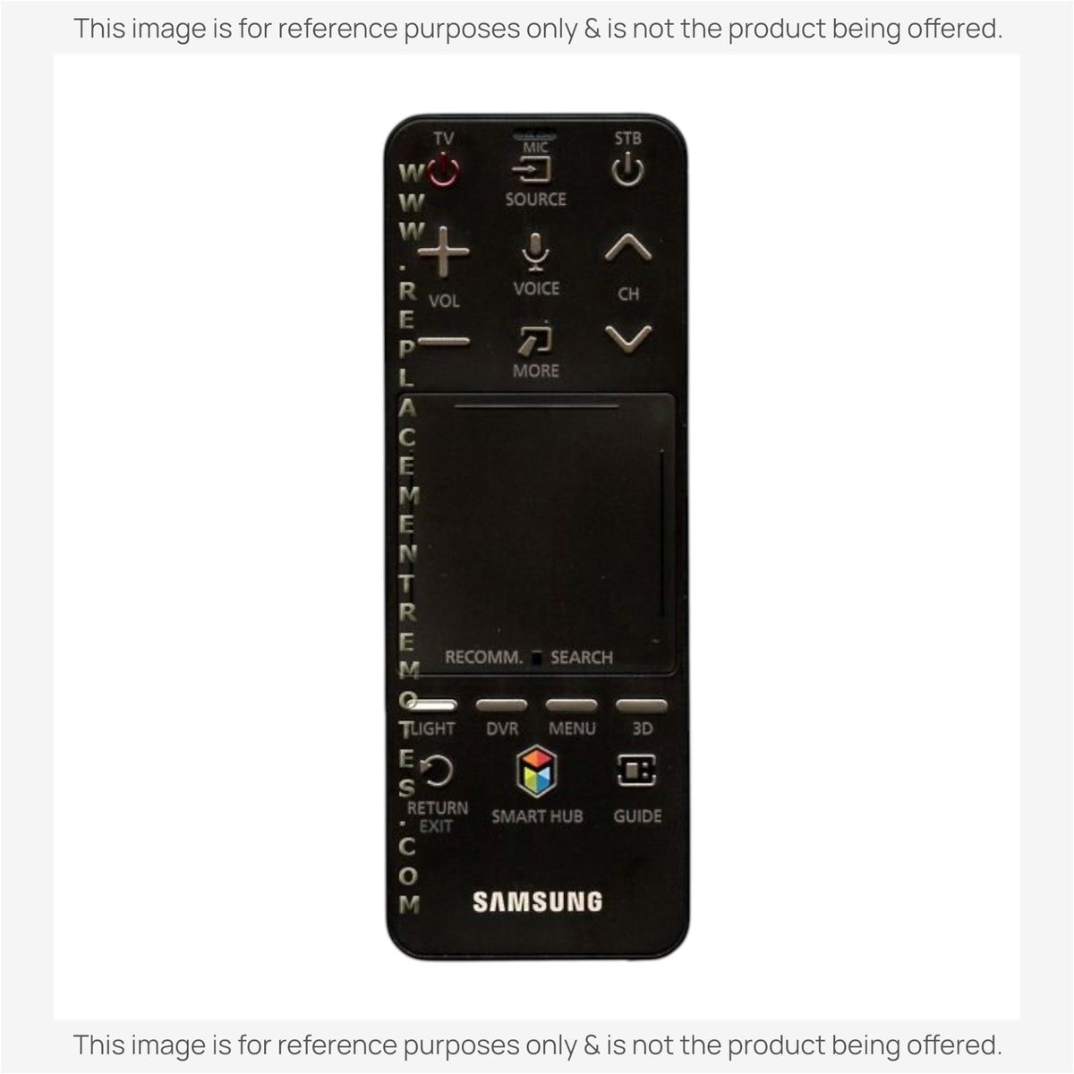 Anderic Substitute for Samsung AA59-00772A TV Remote Control with Cursor - AA5900772A [SR7557, No Voice / Touch Pad]