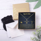 April 12th Aries Necklace