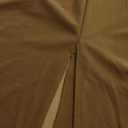 Asymmetric Cape Gown with Back Slit(MS216)