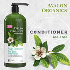 Avalon Organics Conditioner Scalp Treatment Tea Tree, 32 Oz