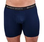Men's 4" Inseam Bamboo Rayon Boxer Briefs - 4 Pack