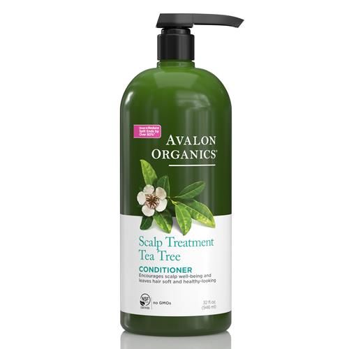 Avalon Organics Conditioner Scalp Treatment Tea Tree, 32 Oz