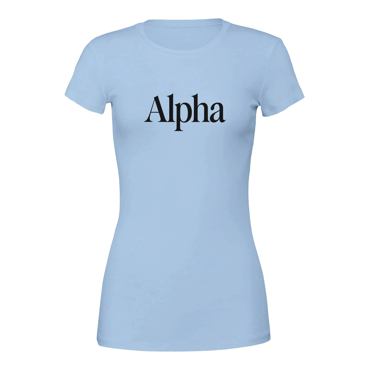 The Self Assured Alpha Women's Cotton T-Shirt