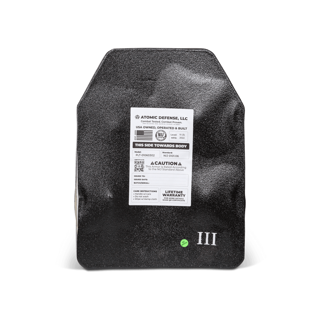 Bulletproof Backpack Insert - Level 3A, 3 and 4 Options