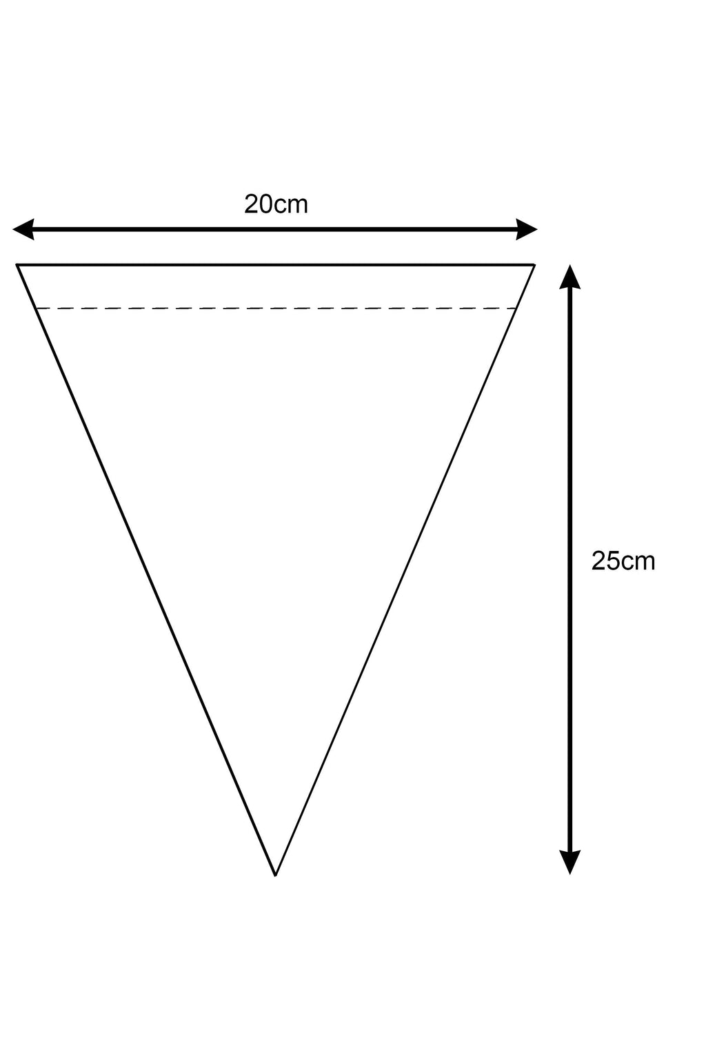 Bunting Flags Grey