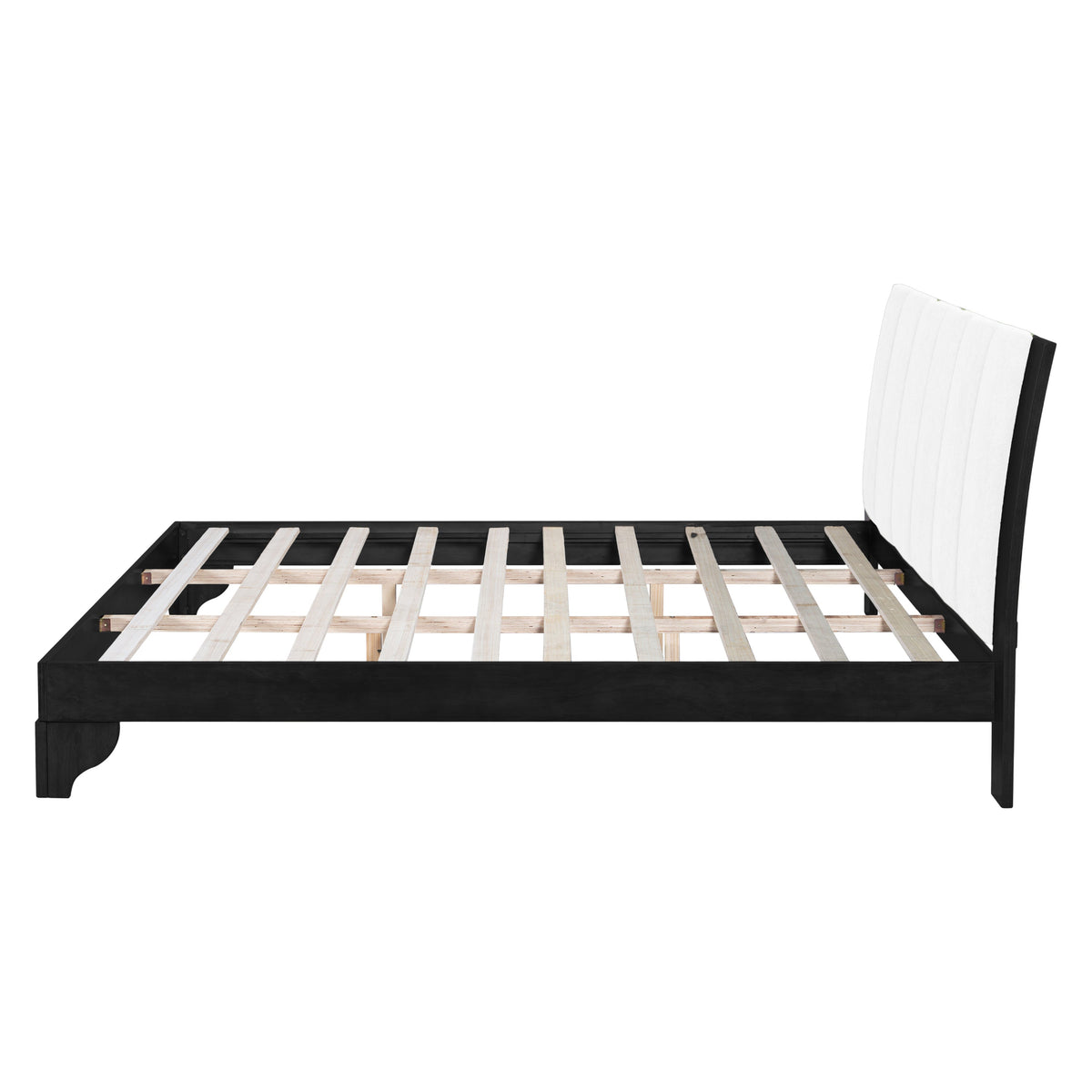 King Size Bed Frame Black and White