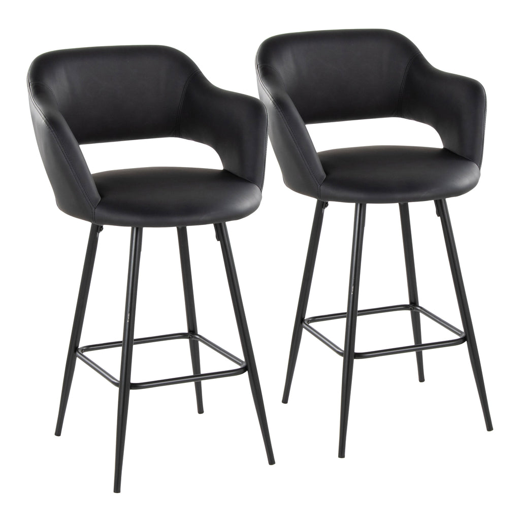 26" Contemporary Fixed-Height Counter Stool