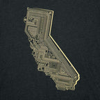 Cali Tech Womens V-neck T-shirt