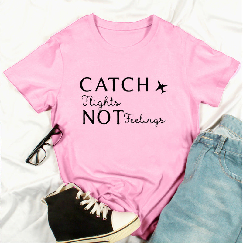 Printed Short Sleeve T-Shirt – 14 Colors | S–3XL