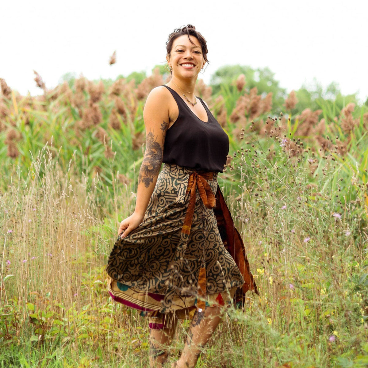 The Original Sari Wrap Skirt