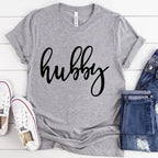 Hubby & Wifey Couple T-shirt