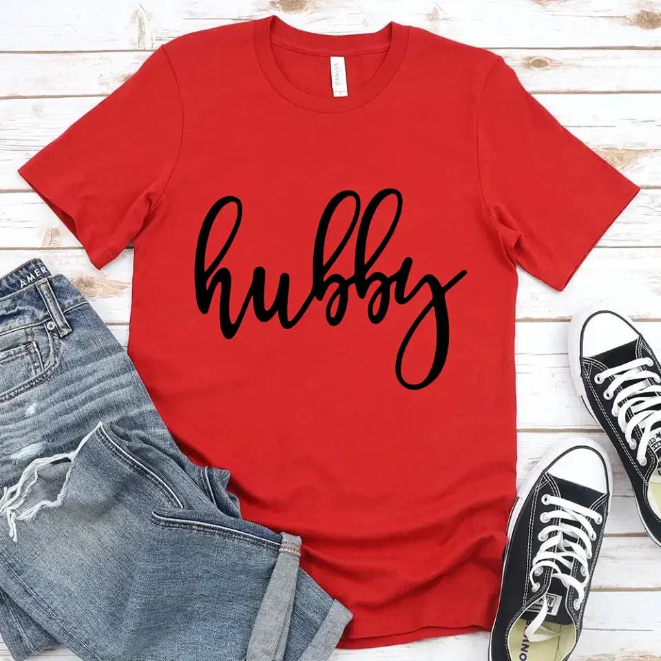 Hubby & Wifey Couple T-shirt