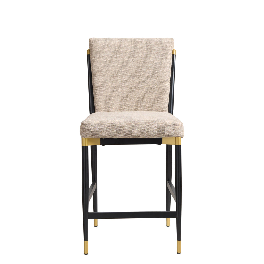 Modern Armless Counter Stool - Set of 2