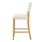 Barstools With Rivet Decoration - Set of 2