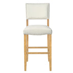 Barstools With Rivet Decoration - Set of 2