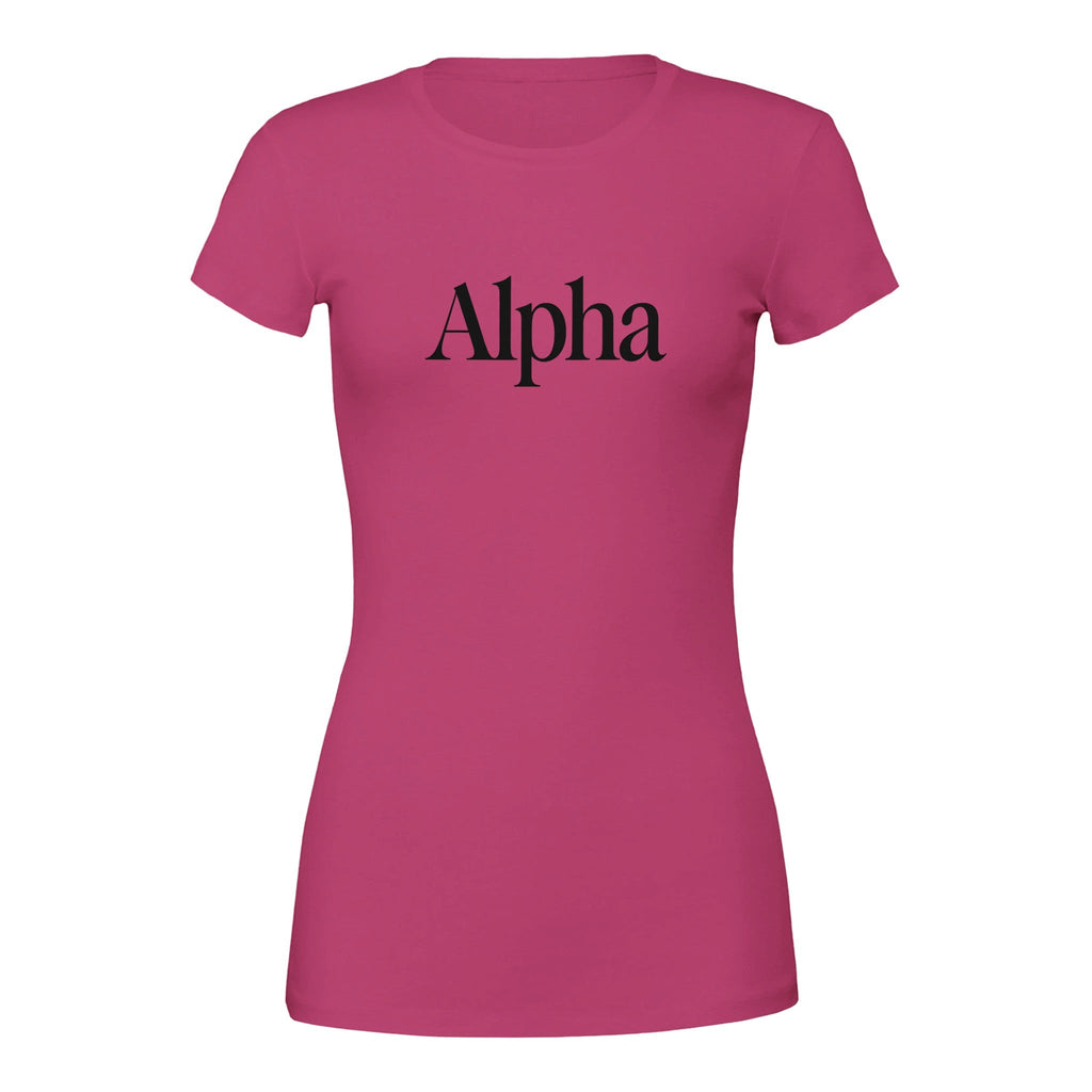 The Self Assured Alpha Women's Cotton T-Shirt