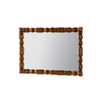 Vintage Wooden Carved Wall Mirror
