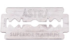 Astra Platinum Double Edge Safety Razor Blades,100 Blades (20 x 5) 100 Count (Pack of 1)
