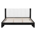 King Size Bed Frame Black and White