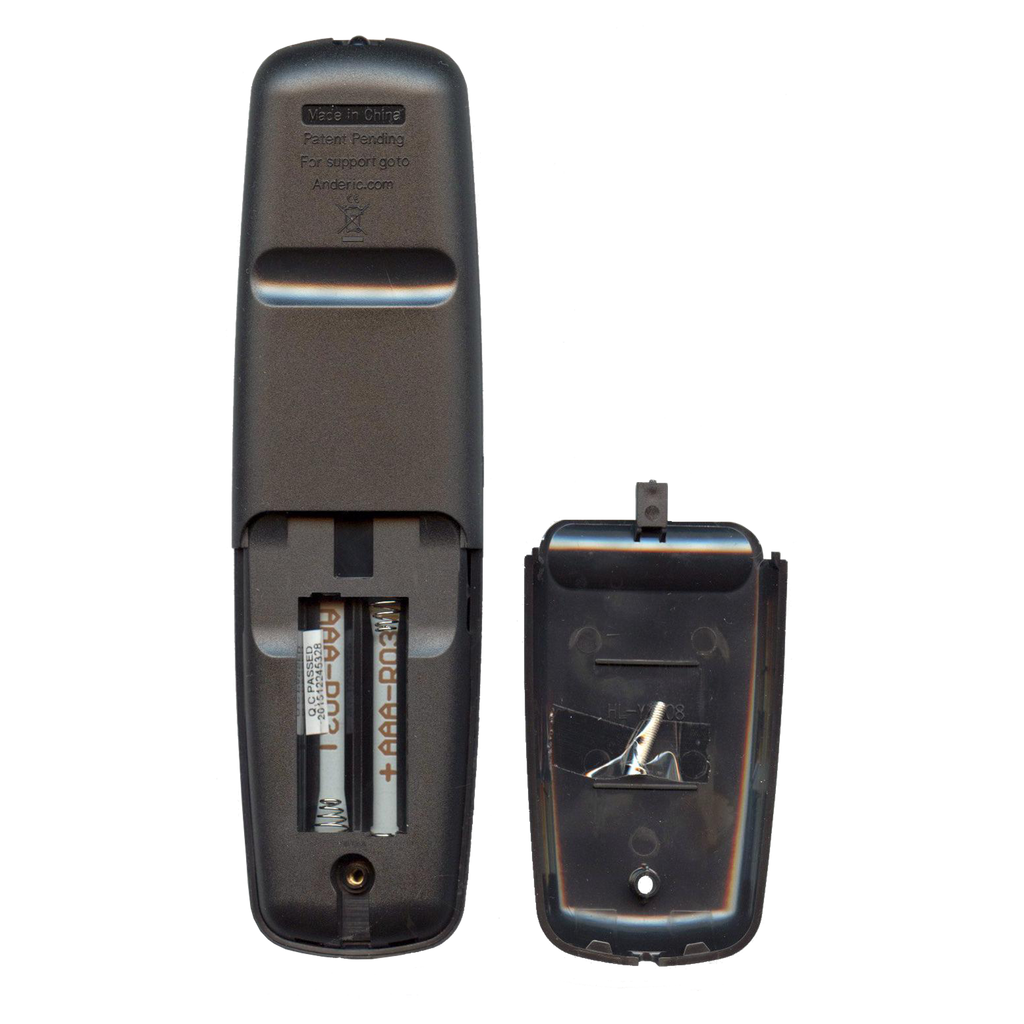 Anderic RRH100 2-Device Universal Remote Control for Hospitality TVs and Cable/Satellite/STB Boxes with Learning