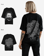 G West Womens Electrical Einstein Oversized Tee