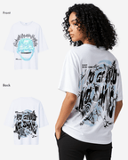 G West Womens Electrical Einstein Oversized Tee