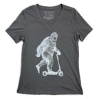 Glow Big Womens V-neck T-shirt (Glow in the Dark)
