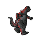 Godzilla XL AR Pin (Showa Era)