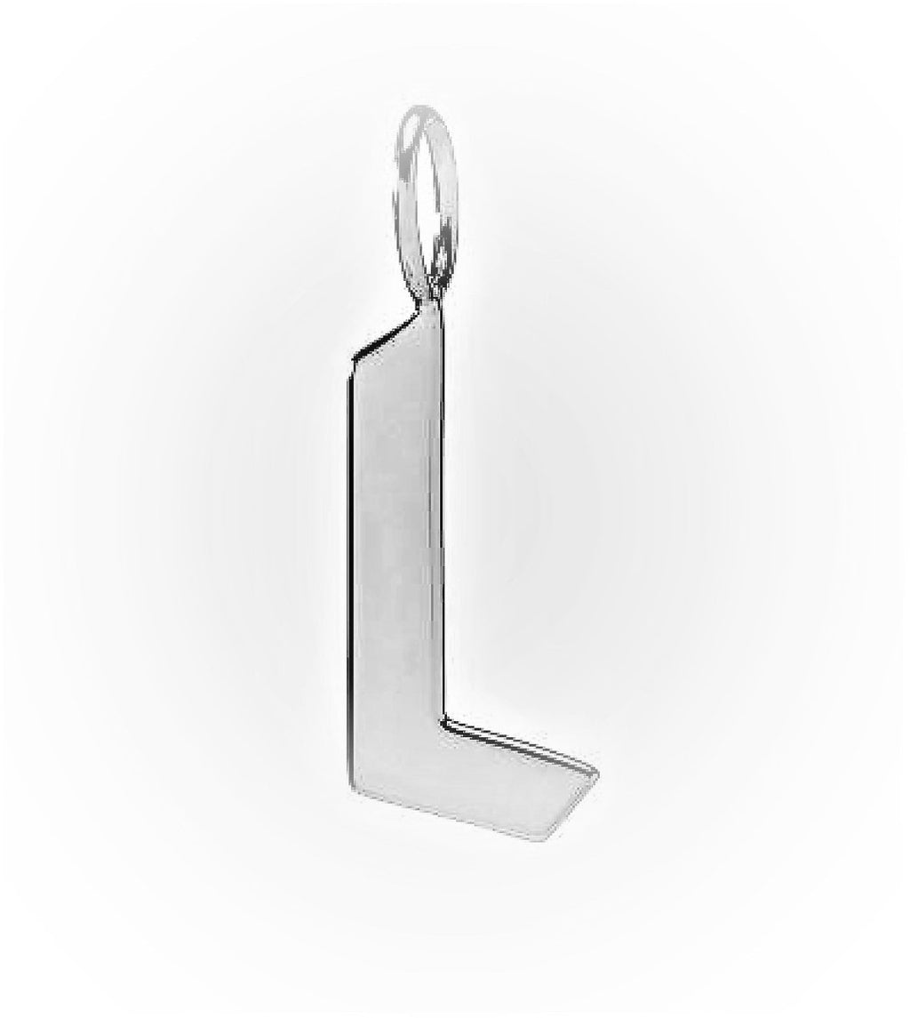 Gold Filled Charm Personalized Gotic Initial Letter Charm Necklace, Custom Old English Font Style, Delicate Initial Necklace For Women Men (Small) | A-213 to A-238, A-240 to A-265