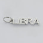 Gold Filled Zodiac Sign Script Words Mini Charm in Gold & Silver | A-A1815-A-A1820 | A-A1839-A-A1844