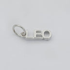 Gold Filled Zodiac Sign Script Words Mini Charm in Gold & Silver | A-A1815-A-A1820 | A-A1839-A-A1844