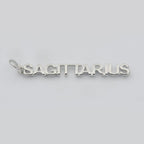 Gold Filled Zodiac Sign Script Words Mini Charm in Gold & Silver | A-A1815-A-A1820 | A-A1839-A-A1844