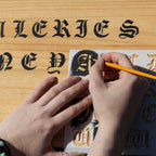Gothic Letter Alphabet [1in Letters] Set